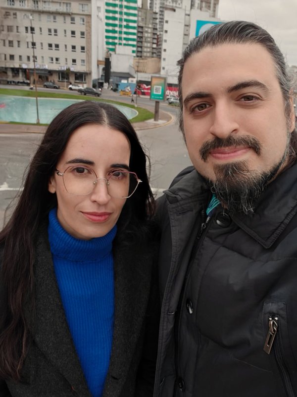 Lu y Dami, fundadores de LUDA
